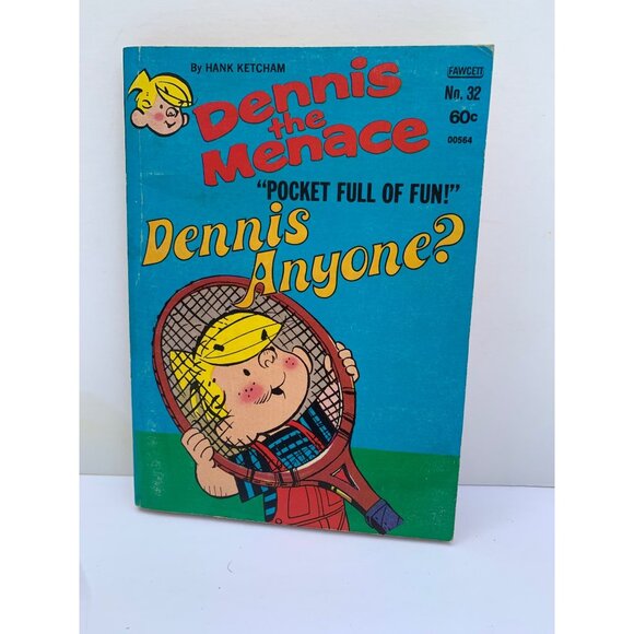 Dennis The Menace Pocket Full of Fun No. 32 Comic Book by Hank Ketcham Fawcett 1 - Picture 1 of 10